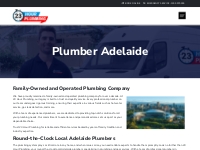 Plumber Adelaide | 23 Hour Plumbing | Local Plumbing Experts