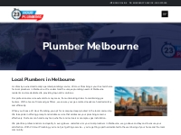 Plumber Melbourne | 23 Hour Plumbing | Local Plumbing Experts