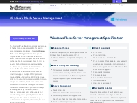 Windows Plesk Server Management - 24x7serversecurity