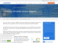 Outsource Windows Server Support | AD, MS SQL, Server - 31West