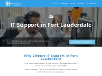 IT Support Fort Lauderdale | Managed IT Services | 4 Corner IT