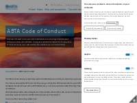 Code of Conduct | Travel Guidelines, Rules   Regulations | ABTA