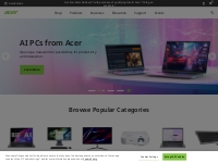Acer Laptops, Desktops, Chromebooks, Monitors   Projectors | Acer Unit