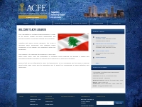 Welcome to ACFE Lebanon | About Us | ACFE Lebanon | Welcome