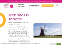 Web Design in Thaxted - activ digital marketing north essex