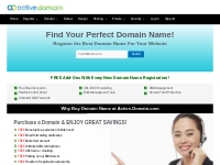 Buy Domain Name Registration : Register Today From $2.85