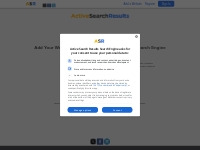 Add Your Website to the Active Search Results Search Engine