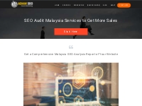 SEO Audit Malaysia Service - Get a Comprehensive Website SEO Analysis