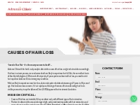 21 Causes of Hair Loss in Male and Female - Advance Clinic