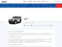 Jeep Wrangler Rental Toronto | 4 Door Jeep Wrangler Sahara