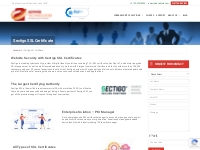Leading Sectigo SSL Certificate Provider - Adwebtech