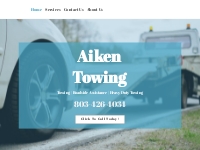 Towing Company | Car Towing |  Aiken, SC