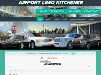 Best Airport Limo Kitchener - Kitchener Airport Limo & Taxi Services