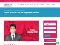 Travel and tourism management course