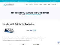Hera Series CD DVD Blu-Ray Duplicators   All Pro Solutions