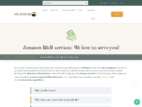 Amazon B B services: We love to serve you! | Amazon B B