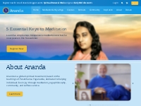 Ananda: A Worldwide Movement to Help You Find Joy Within Yourself