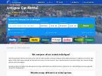 Antigua Car Rental from EUR35 / $38 / £30 Daily | Cheap Deals!