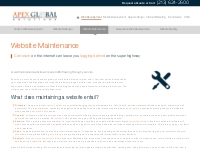Los Angeles Website Maintenance Company | Website Maintenance Services