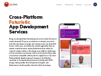 Top Cross-Platform Mobile App Development Company in USA | AppClues In