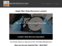 Apple Mac Data Recovery London | 08445 858 252