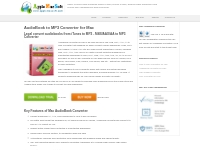 Mac AudioBook Converter | convert Audible/iTunes audiobooks to MP3