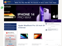 Apple MacBook Pro 16 Inch Price in chennai, tamilnadu|Apple MacBook Pr
