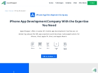 iPhone App Development Company: iOS App Development Services