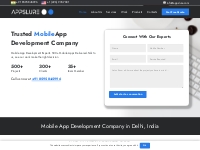 Mobile App Development Company in Delhi, India, Best App Developers De