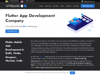 Flutter App Development Company | Best Flutter Developers in Delhi, No
