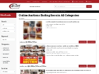 Online Auctions Ending Soon in All Categories