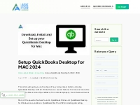Download, Install and Setup QuickBooks Desktop for MAC