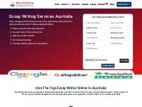 Essay Writing Service Australia | Expert Essay Writers Online