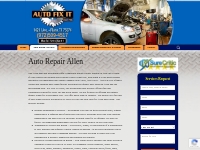 Auto Repair Services in Allen, TX | AUTO FIX IT