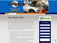 Auto Repair Services in Wylie, TX | AUTO FIX IT