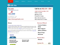   	GoLeads - Sales Leads, Mailing Lists, Farmers Leads, New Homeowners