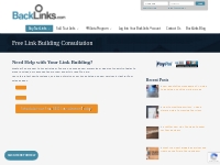 Free Link Building Consultation | Backlinks.com