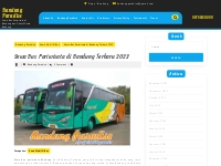Sewa Bus Pariwisata Bandung Murah 2022 - Bandung Paradise