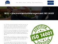 ISO 14001 Environmental Management | ISO 14001 Certification Consultan
