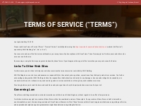 Terms of Service ( Terms ) | M   S Building