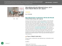 Meja Makan Model Minimalis Kayu Jati 4 Kursi Klasik Mewah Asli Jepara 