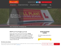 Free Online Highway Code | Bill Plant Driving School