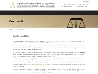 Best Law Firms in Dubai | Dubai Law Firms | #1 Advocates UAE