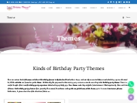 Birthday themes ideas For Party | Birthday Party Themes For Boys   Gir