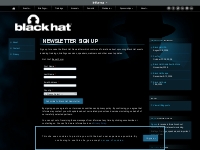 Black Hat | Mailing List