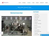 Rotocone Vacuum Dryer - Rotary Double Cone Vacuum Dryer Manufacturer