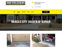 Driveway Repair in Kansas City- KC Driveway Leveling   Repairs