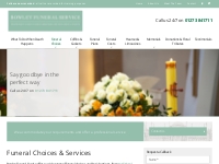 Funeral Choices - Hassocks, Ditchling   Hurstpierpoint - Bowley Funera