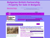 Bulgarian British Partnership: Property   Support Services in Bulgaria