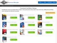 Downloads DRPU Card label maker software - BusinessBarcode
